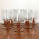 Set de 12 verres à vin vintage