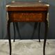 Mahogany Games Table, Louis XV/Louis XVI Transition Style – Late 19th Century