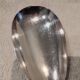 Silver-plated rice serving scoop by Christofle, "Pearls" pattern