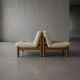 Vintage armchair pair - 1970