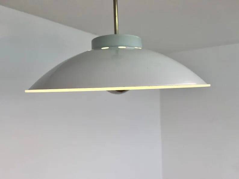 Pendentif UFO rare des années 70, époque spatiale.