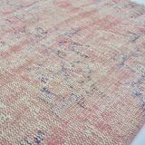 Pink Oushak Turkish Runner sku 3332