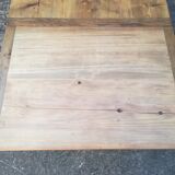 Farmhouse table with two extensions