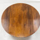 Table ronde pied chapelet