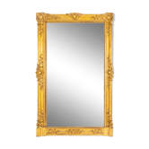 Regency style Trumeau in wood and gilded stucco, nineteenth century