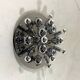 Cosack chrome Sputnik wall lamp / ceiling lamp 1960’s
