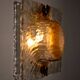 Toni Zuccheri, large wall lamp for Venini, Italy 1960's