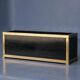 Design planter 1970 brass & bronze