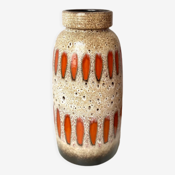 Vase en céramique fatlava scheurich W-Germany 1970 vintage