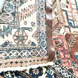 Handmade Iranian wool rug - 157x214cm