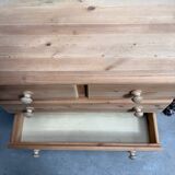 Renovated English pine chest of drawers