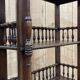 Late 19th century fir bookcase