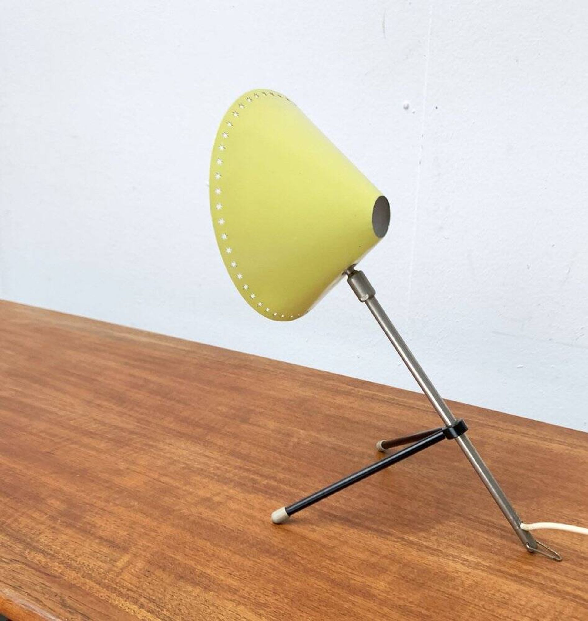 Mid-Century minimalist table or wall lamp Pinocchio by H. Busquet for Hala Zeist, 1950s