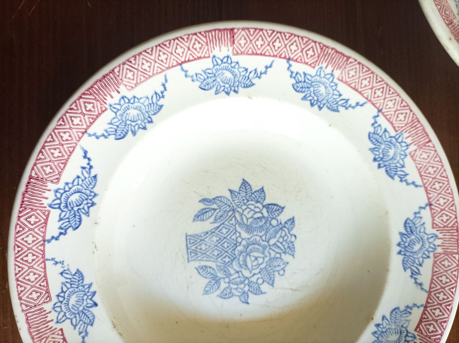 Plate Longwy Normandy 1757