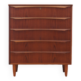 Teak chest, Danish design, 1970s, production: Denmark