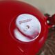 Guzzini vintage red/white aperitif server - Made in Italy 1970s