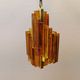 Hanging lamp, designed by Svend Aage Holm Sørensen for Hassel & Teudt in the 1960s, model HT "Rustic