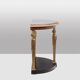 Empire style console with caryatid decoration. Circa 1880.