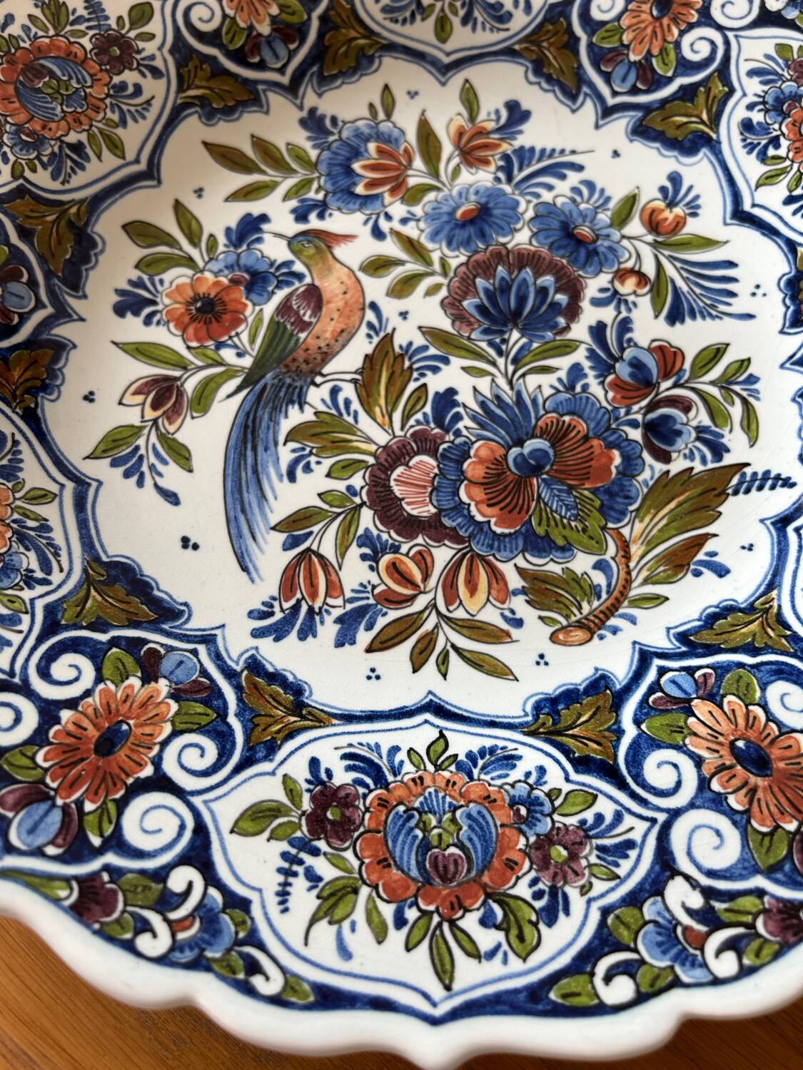 Delft decorative plate