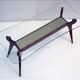 Wood and glass coffee table attributed to Ico Parisi, 1950s