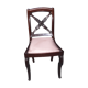Chaise acajou retauration