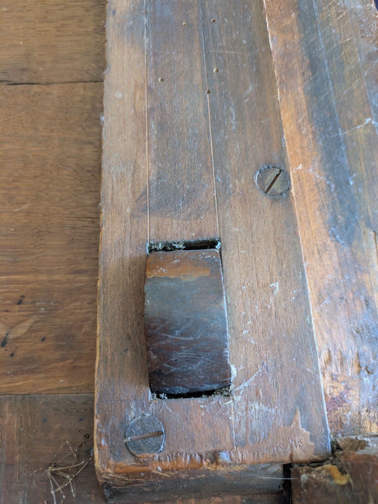 Period desk – Early 20th century with a marble top