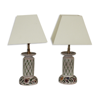 Paire de lampes Cazaux