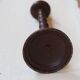 Cast iron candlestick, late 19th century