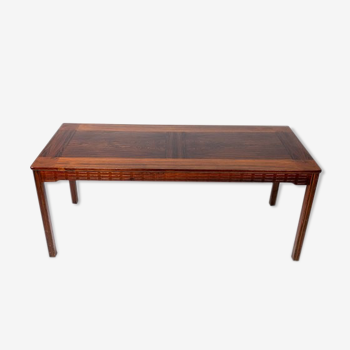 Table basse en bois de rose de design danois des années 1960.