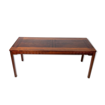 Table basse en bois de rose de design danois des années 1960.