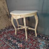 Painted wooden console