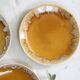 Set of 3 dessert plates, Brisant model, Saint Amand earthenware