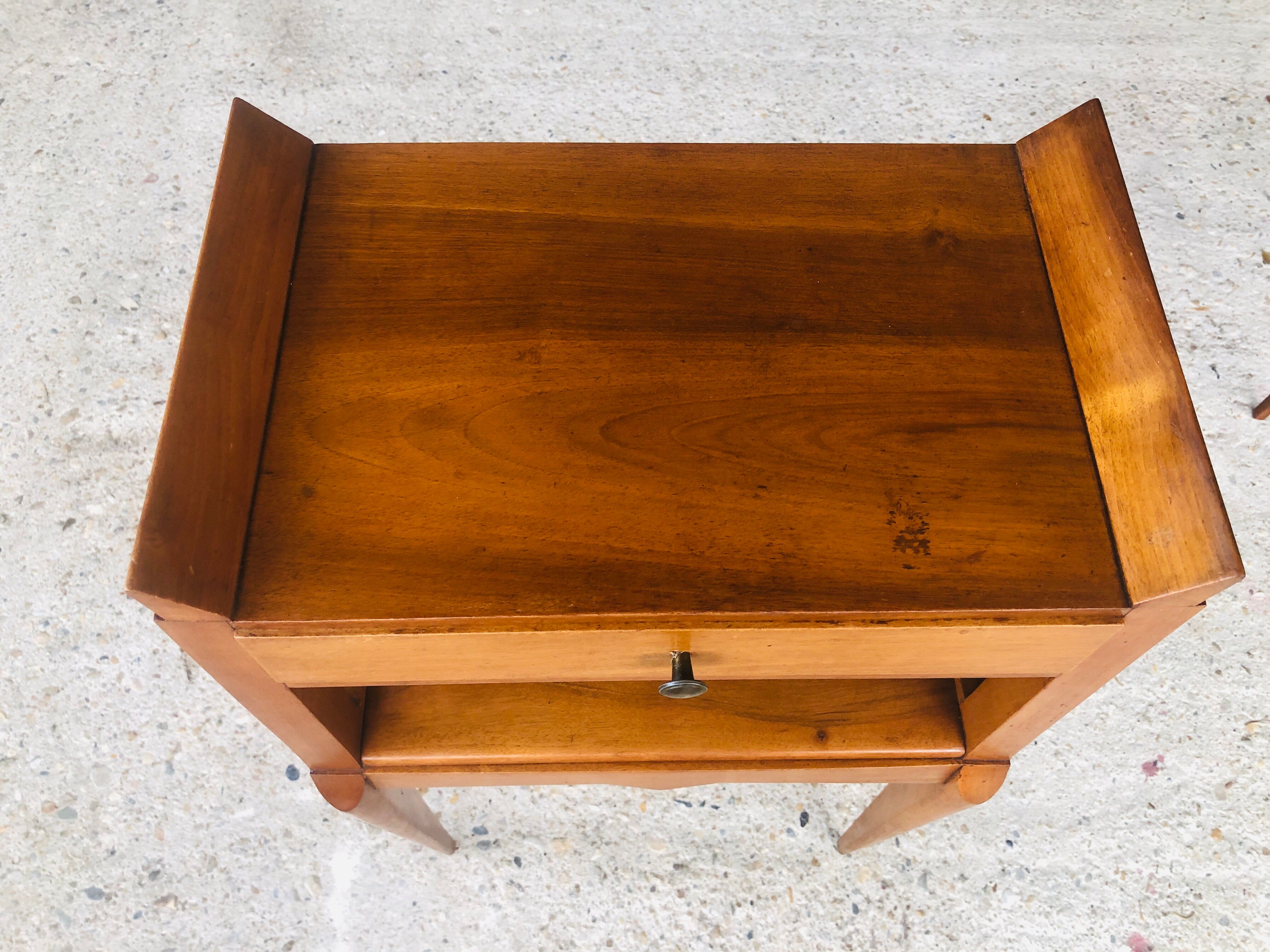 Pair of Italian bedsides, Art deco 50s