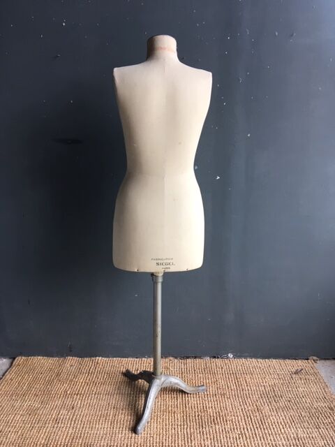 Mannequin Stockman and siegel peddling iron