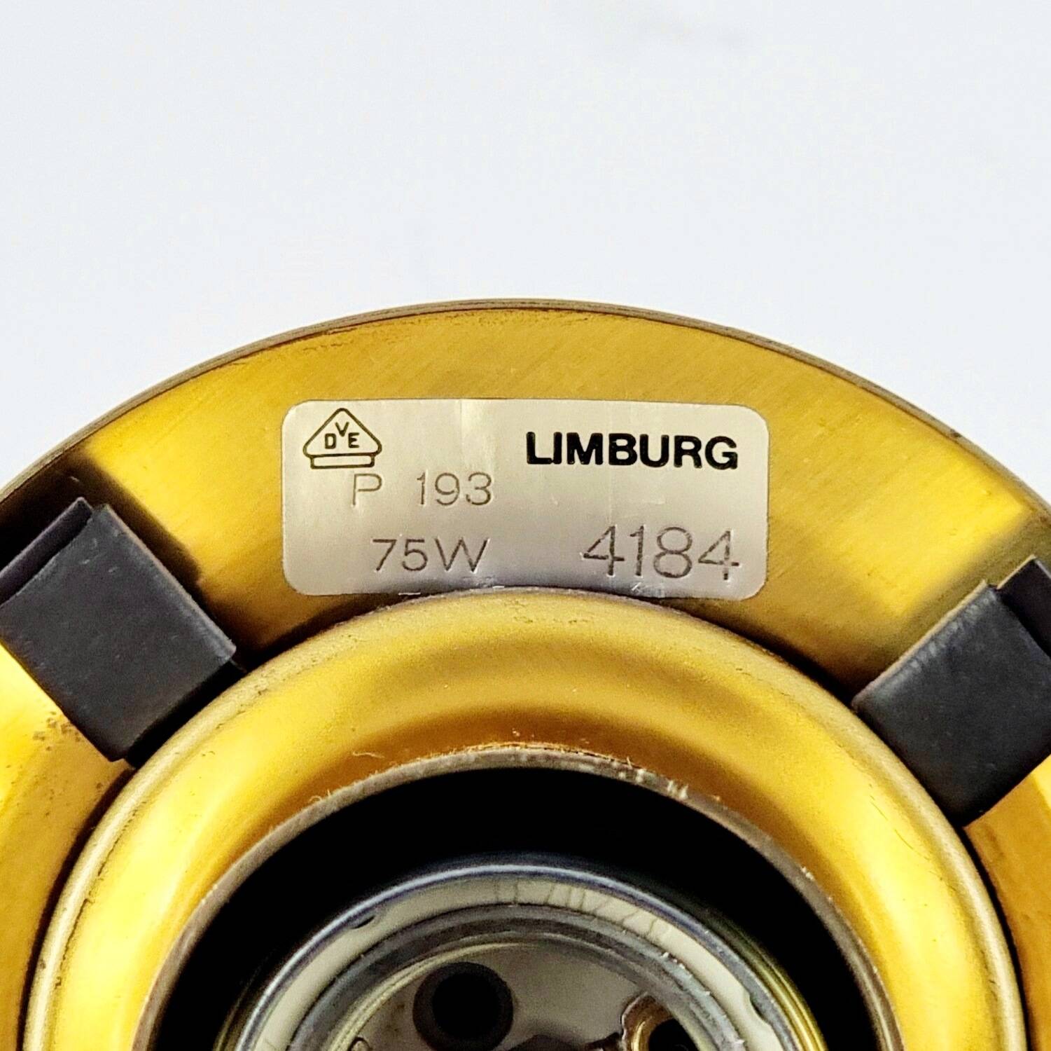 Suspension/luminaire en verre de style mid-century moderne de Limburg, Allemagne, années 1960.