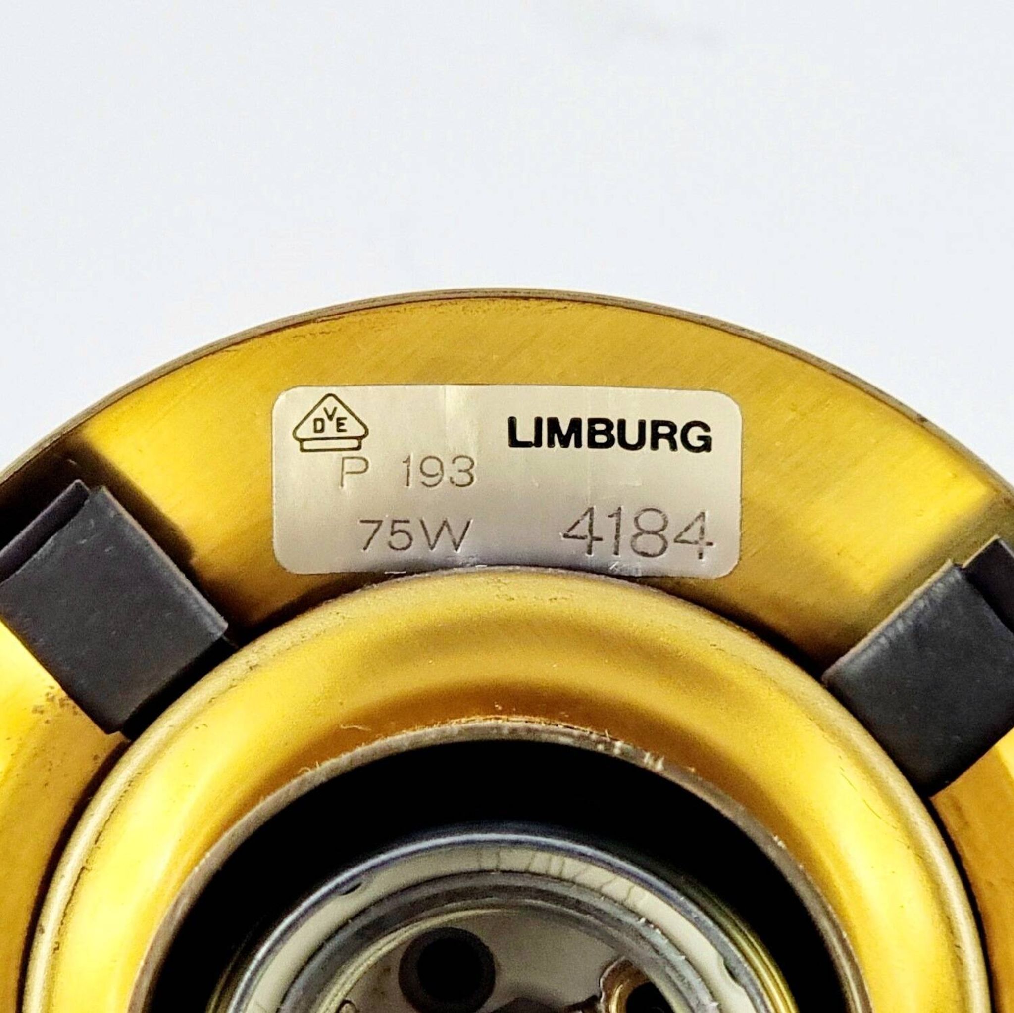 Mid-Century Modern Glass Pendant/Ceiling Light from Limburg, Germany, 1960s