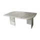Marble coffee table
