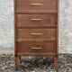 Commode chiffonnier vintage pieds compas design annees 60