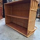 Rattan bar 70s