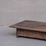 Table basse française antique en bois