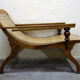 Former colonial armchair of planter late 19th century