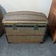 Travel dome-shaped trunk from the late 19th century, trunk maker J.M. Gey Aîné in Bordeaux, has