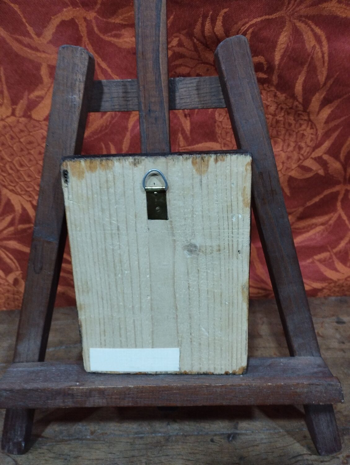 Set of 3 paintings reproduction of religious icons on wood