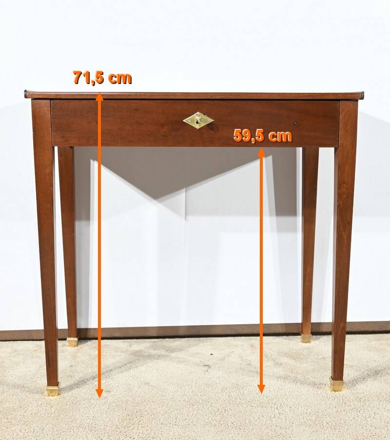 Small Cuban Mahogany Table, Directoire Period – Early 19th Century