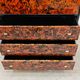 Mid Century Tall Boy or Secretary in tortoiseshell and lacquer by Ottini