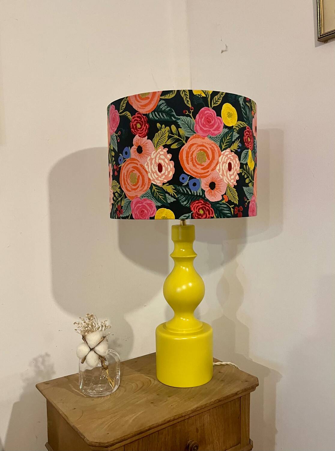Restored vintage lamp