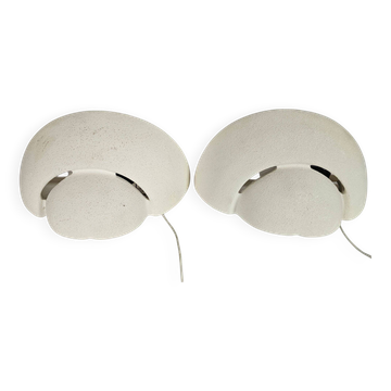 2 appliques en céramique par Ikea modèle V9704, années 90