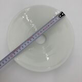 Small white opaline 20 cm