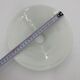 Small white opaline 20 cm