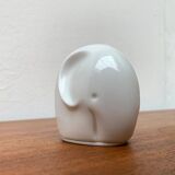 Vintage secret box elephant in German porcelain from Arzberg